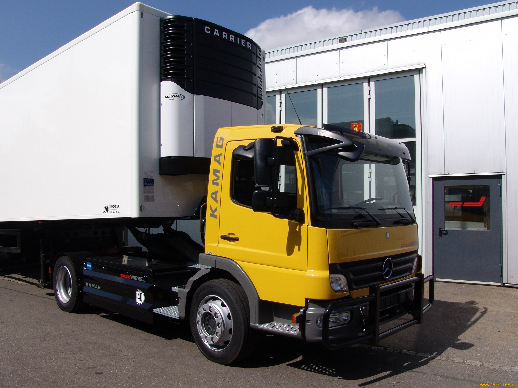 , mercedes trucks, 2013, wiesel, kamag
